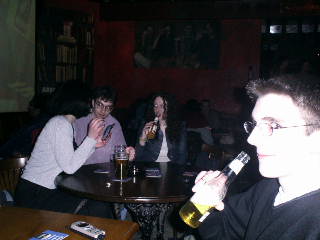 All very civilised (First pint!)